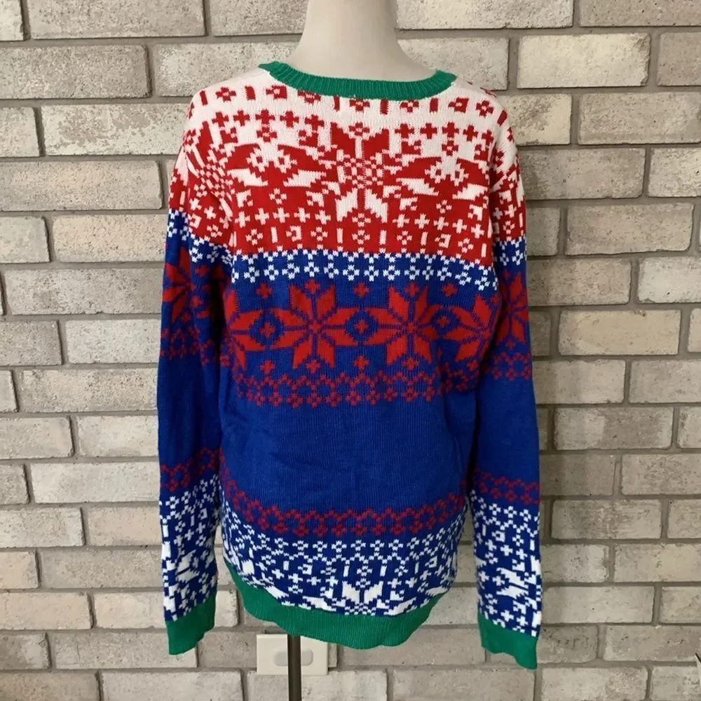 3for$20 men Christmas sweater ugly sweater large
